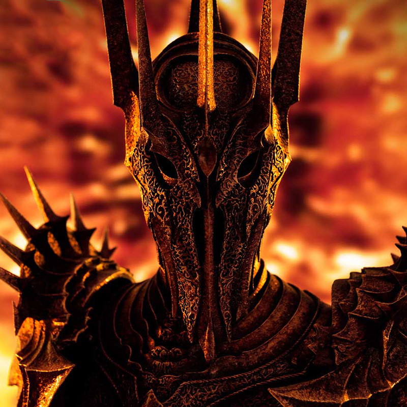 LE SEIGNEUR DES ANNEAUX Statue Sauron The Dark Lord Museum Masterline Prime 1 Studio