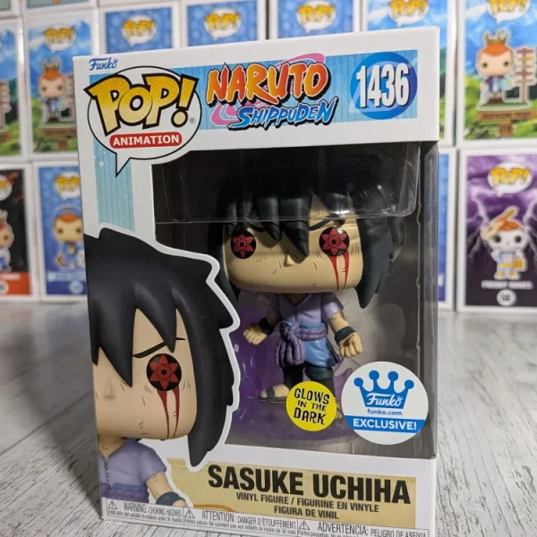 Funko pop Naruto Shippuden #1436 - Sasuke Uchiha (Glow)