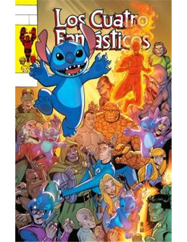 LOS 4 FANTASTICOS 04 ( PORTADA ALTERNATIVA STITCH)