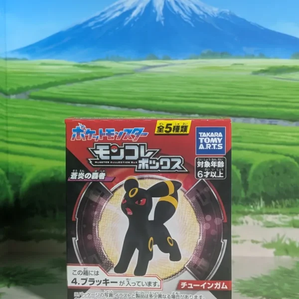 Takara Tomy Arts Moncolle Box - Blue Flame Champion - Noctali | Umbreon | Blacky (~3-4cm)
