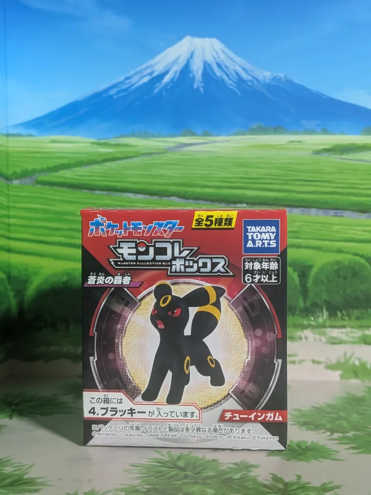 Takara Tomy Arts Moncolle Box - Blue Flame Champion - Noctali | Umbreon | Blacky (~3-4cm)