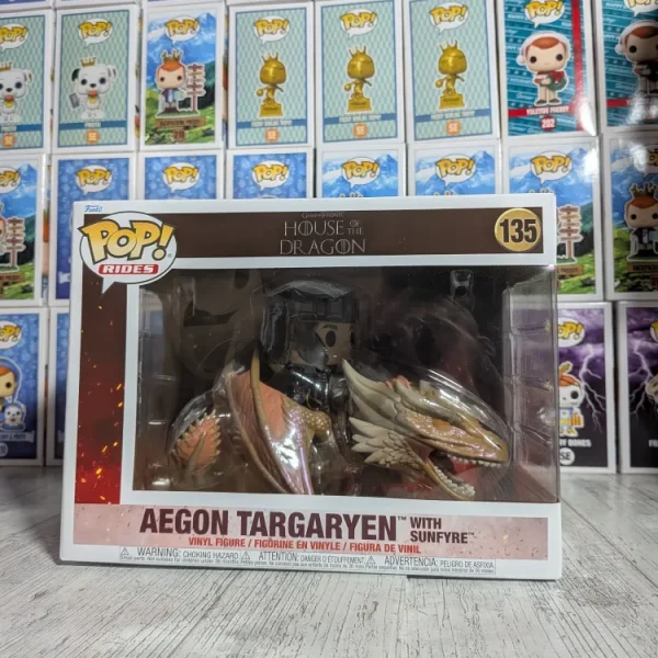 Funko Pop Rides Television #135 - Aegon Targaryen with Sunfyre