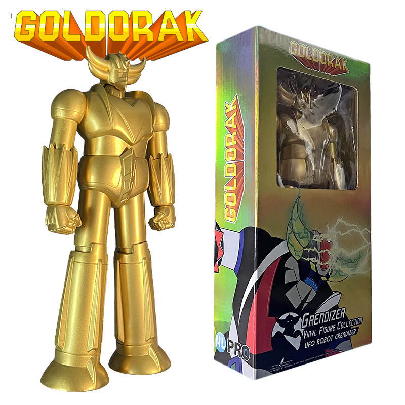 GOLDORAK Figurine Goldorak One Metalised Color Gold HL PRO
