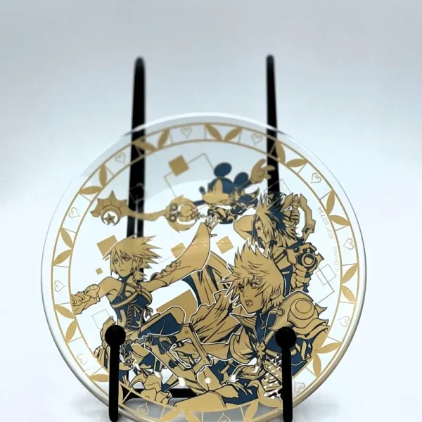 Kingdom Hearts - ICHIBAN KUJI - Linking Heart Lot D Assiette en verre