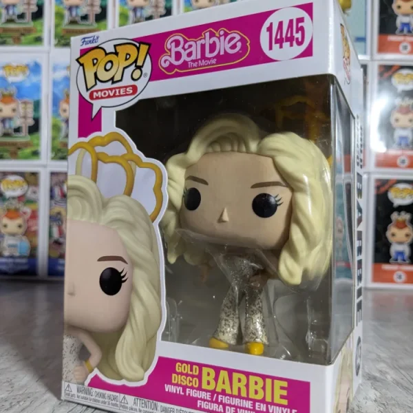Funko pop Movies #1445 - Gold Disco Barbie