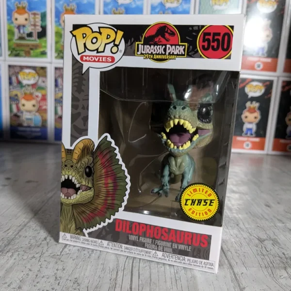 Funko pop Jurassic Park #550 - Dilophosaurus (Chase)