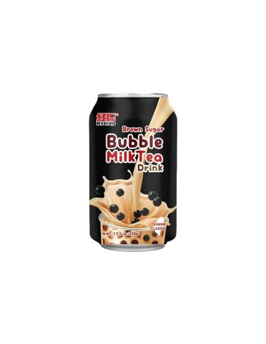 Bebida de Bubble Tea Sabor AZUCAR MORENO RICO 340ml
