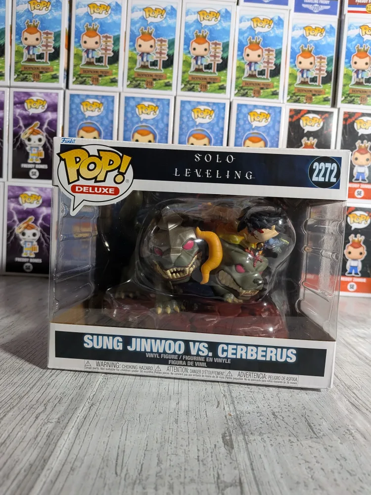 Funko pop Solo Leveling #2272 - Sung Jinwoo vs Cerberus