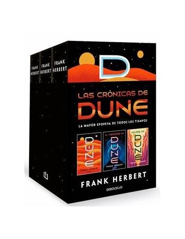 DUNE PACK TRILOGIA El mesías de Dune
