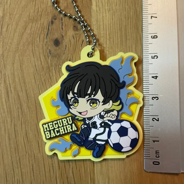 Blue Lock – Porte-clés Bachira Meguru Pop Rubber Mascotte 5 cm Banpresto