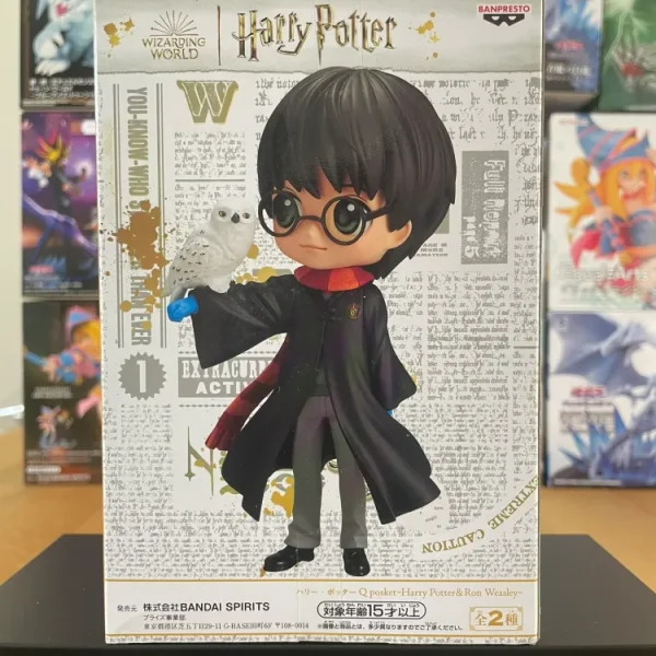 Harry Potter - Qposket - Figurine Harry Potter & Hedwige
