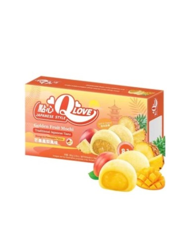 Mini mochi sabor Piña y Mango