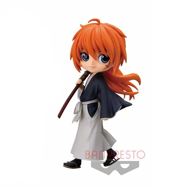 Rurouni Kenshin – Figurine Kenshin Himura Q Posket Noir 14 cm Banpresto
