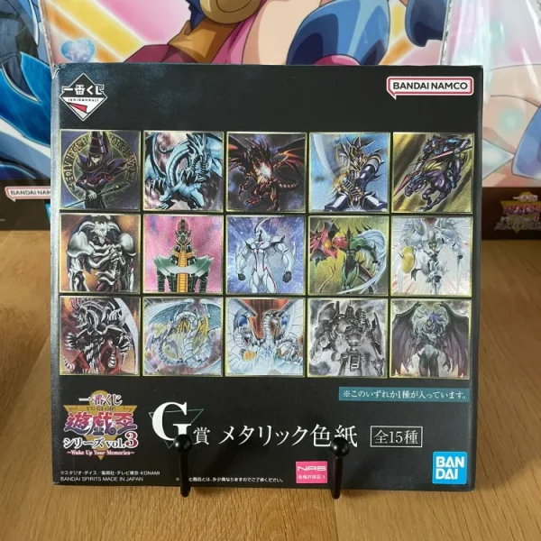 Yu-Gi-Oh! – Shikishi non ouvert Ichiban Kuji Vol. 3 Wake Up Your Memories 20×20 cm