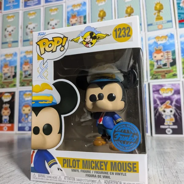 Funko Pop Disney #1232 - Pilot Mickey Mouse