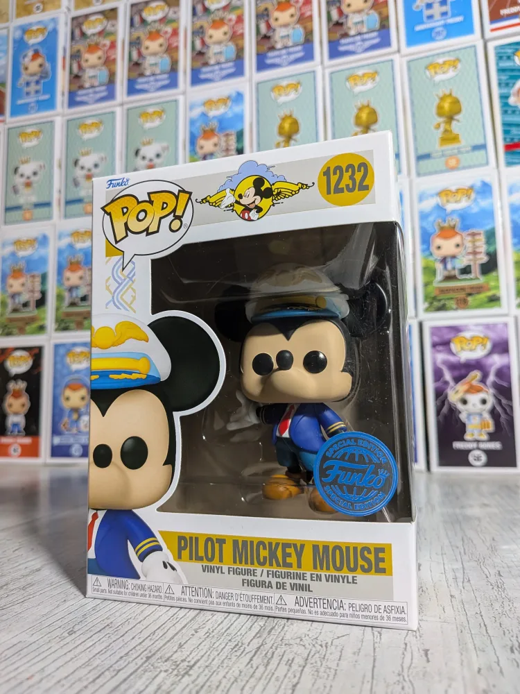 Funko Pop Disney #1232 - Pilot Mickey Mouse