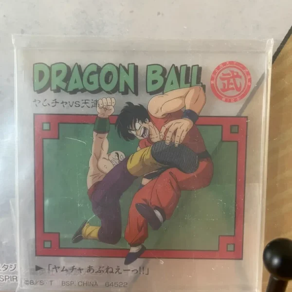 Dragon Ball - Ichiban Kuji - Dragon History Lot E Stand Acrylique Yamcha VS Tien Shinhan 7x7cm