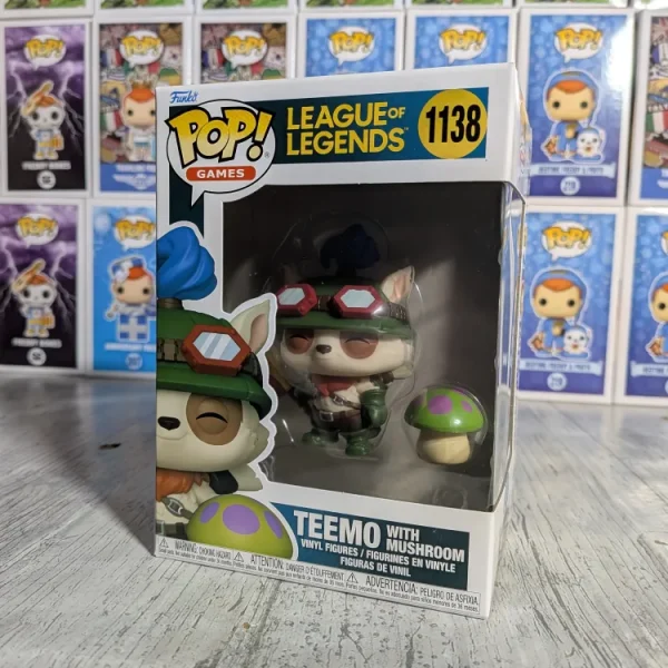 Funko pop League of Legends #1138 - Teemo with Mushroom