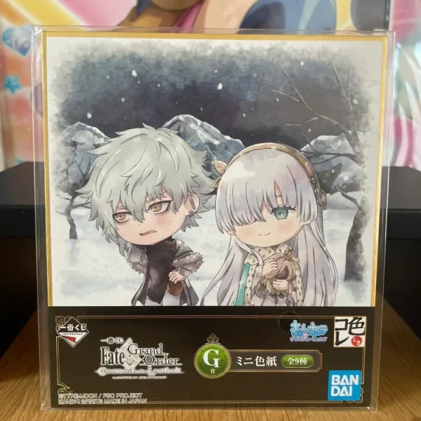 Fate/Grand Order – Mini Shikishi Anastasia Nikolaevna Romanova & Kadoc Zemlupus Ichiban Kuji Cosmos in the Lostbelt 13,5 cm