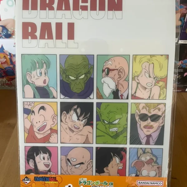Dragon Ball - Poster plastique A3 Announcer, Goku & co - Ichiban Kuji Dragon Ball EX Gekitou!! Tenkaichi Budoukai (Lot I)