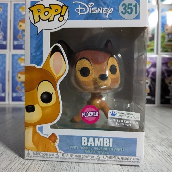 Funko pop Disney #351 - Bambi (Flocked/3000PCS)