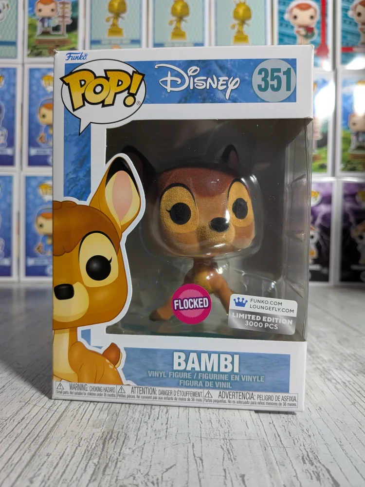 Funko pop Disney #351 - Bambi (Flocked/3000PCS)
