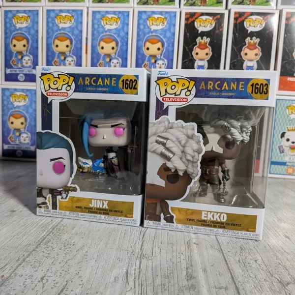 Funko pop Arcane - Jinx & Ekko (Bundle)