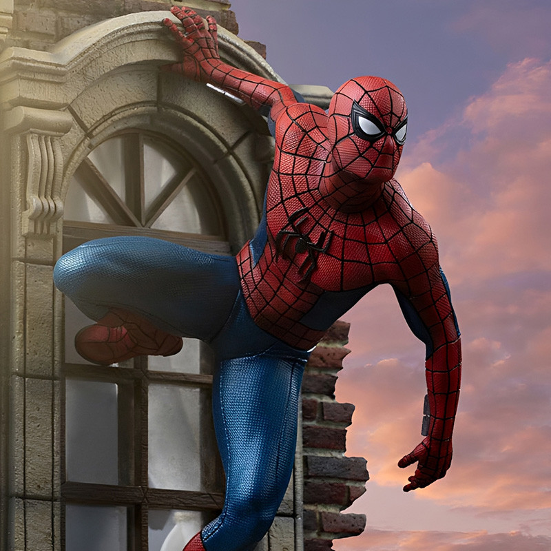 MARVEL Statue Spider-Man Brand New Day Art Scale Iron Studios