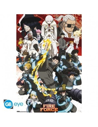 FIRE FORCE - Poster "Key art season 2" (91.5x61)