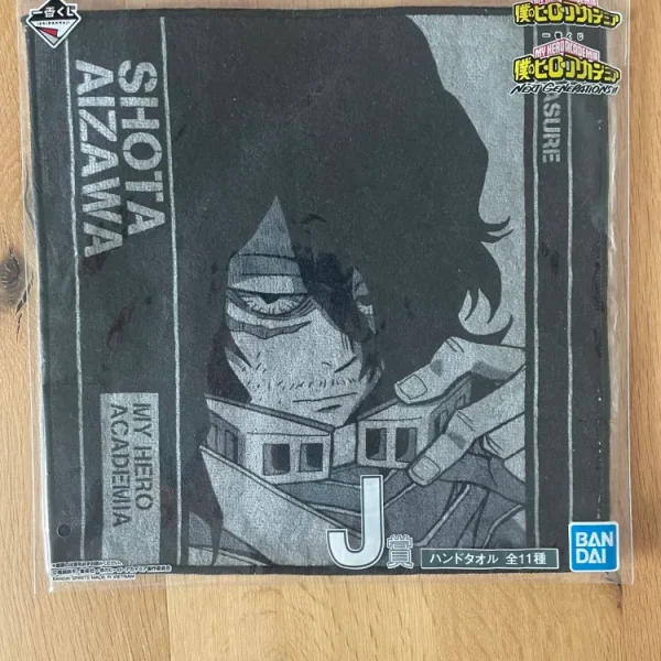 My Hero Academia – Shouta Aizawa Ichiban Kuji Next Generations Towel!! 25 x 25 cm