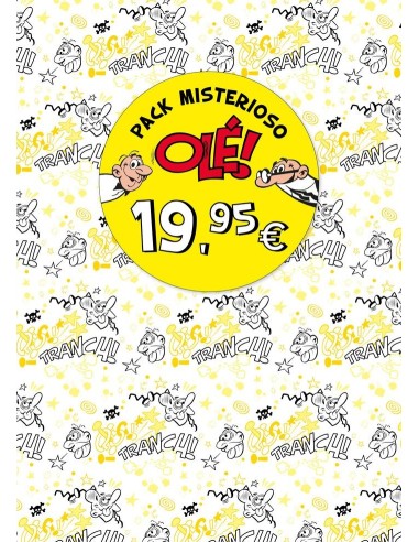 PACK MISTERIOSO OLE AMARILLO OLE MORTADELO