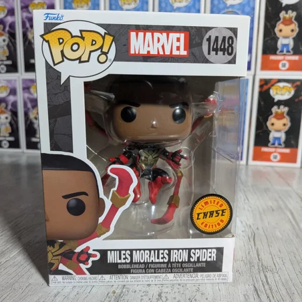 Funko pop Marvel Comics #1448 - Miles Morales Iron Spider (Chase)