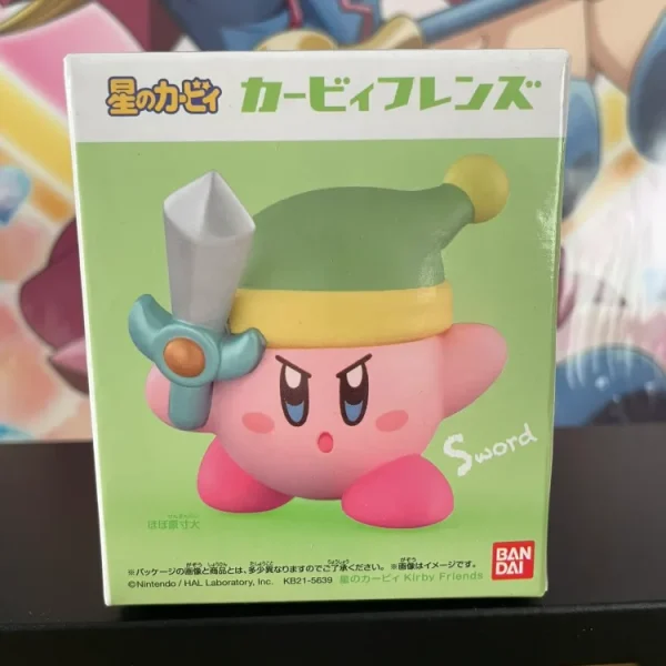 Kirby – Figurine Kirby Sword Link Zelda Kirby Friends 7 6 cm Bandai