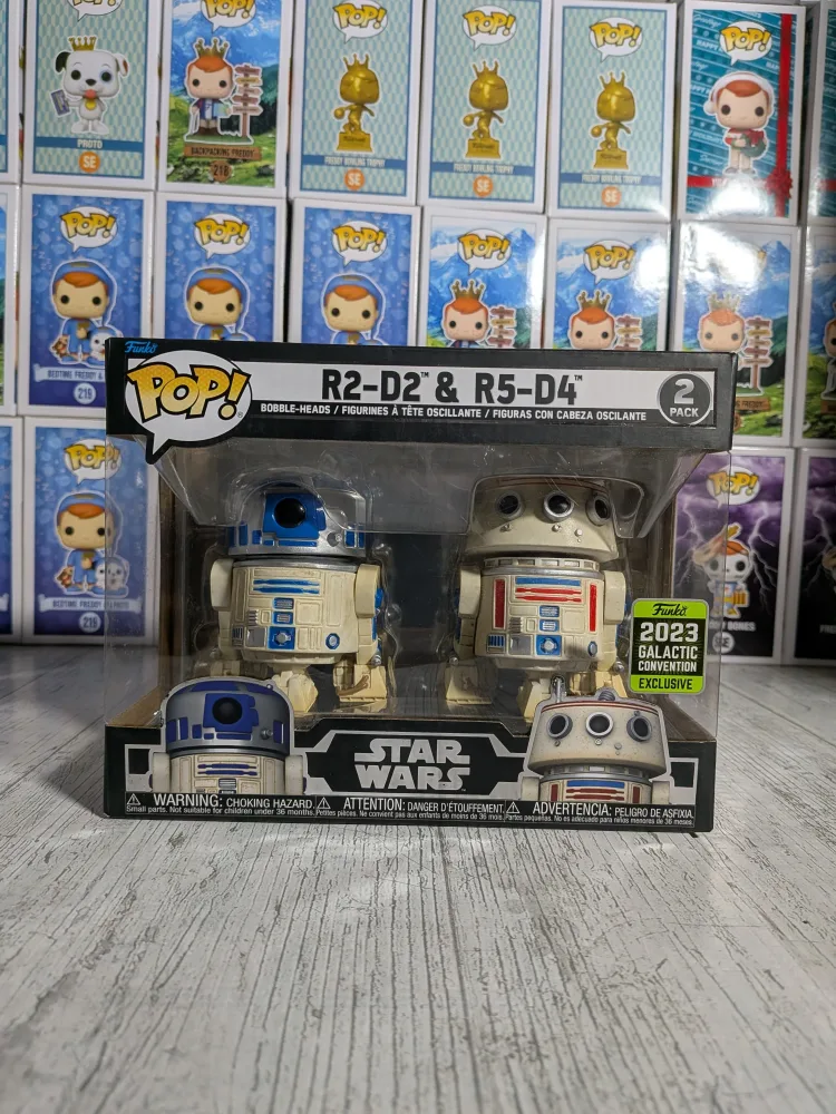 Funko pop Star Wars - R2-D2 & R5-D4 (GC2023)