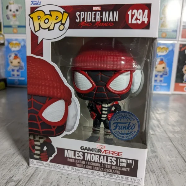 Funko pop Marvel GamerVerse #1294 - Miles Morales (Winter Suit)