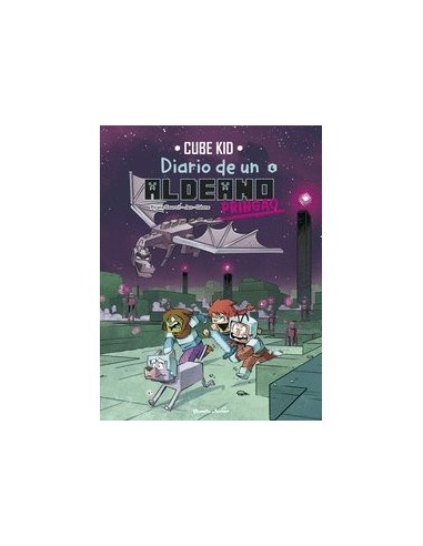 MINECRAFT DIARIO DE UN ALDEANO PRINGAO COMIC 4