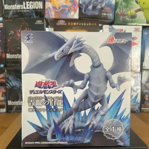 Yu-Gi-Oh! - SK Japan - Figurine Soul Craft Dragon Blanc aux Yeux Bleus