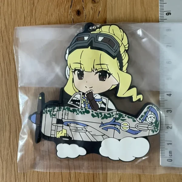 The Magnificent Kotobuki – Porte-clés caoutchouc Emma 8 cm Banpresto