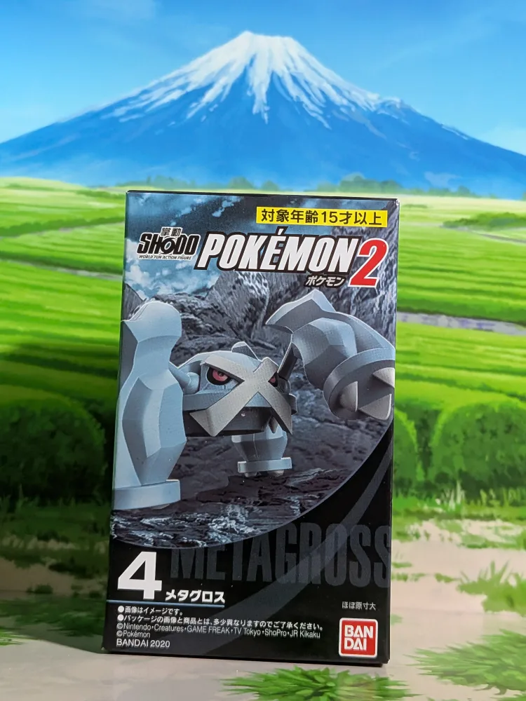 SHODO Pokémon 2 - Métalosse | Metagross (Neuf) (~8cm)