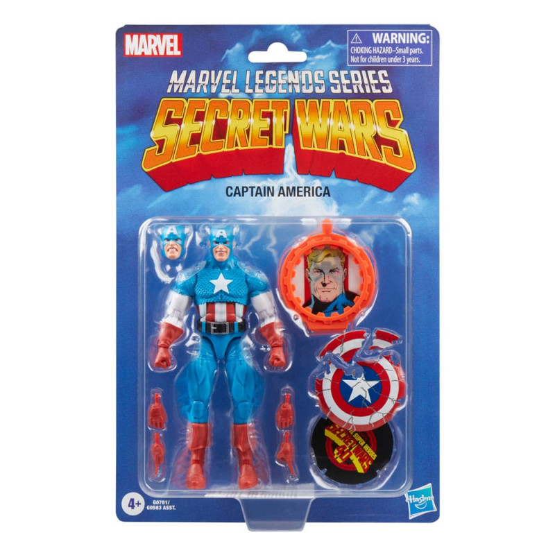 MARVEL SECRET WARS Figurine Captain America Marvel Legends Series Hasbro