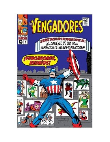 BIBLIOTECA MARVEL 29 LOS VENGADORES 03 1965