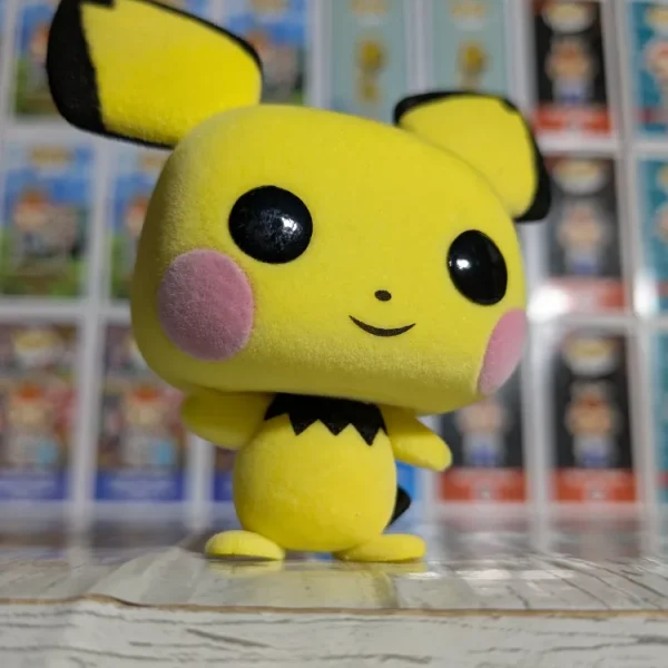 Funko pop Games Pokemon #579 - Pichu (Flocked/Opened)
