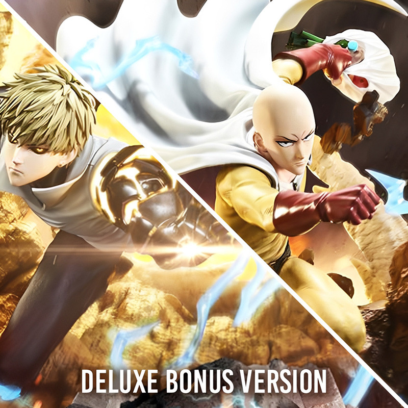 ONE PUNCH MAN Statue Saitama & Genos Ultimate Premium Masterline Deluxe Bonus Version Prime 1 Studio