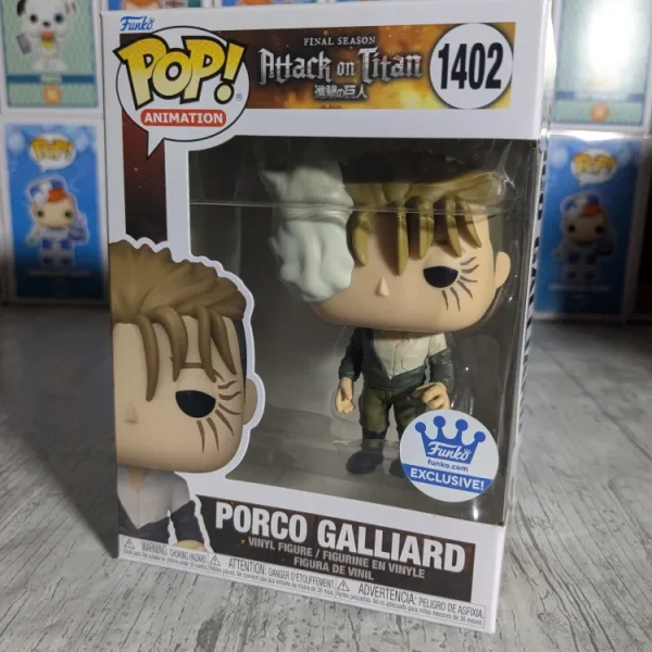 Funko pop Attack on Titan #1402 - Porco Galliard