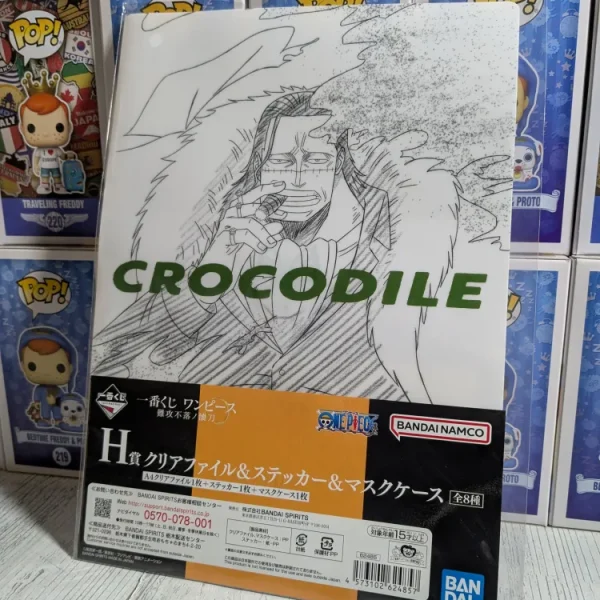 Bandai Spirits - Ichiban Kuji - The Right Hand - Lot H - Pochette Clear File A4 (Sir Crocodile)