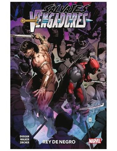 MARVEL PREMIERE. SALVAJES VENGADORES 04 REY DE NEGRO