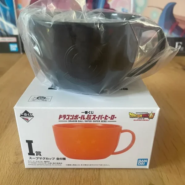 Dragon Ball Super: Super Hero – Capsule Corp Ichiban Kuji Black Plastic Mug (Prize I)