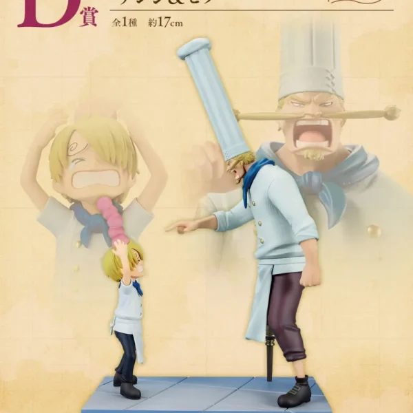 One Piece – Figurine Sanji & Zeff Ichiban Kuji Revible Moment (Lot D) 17 cm Ichiban Kuji