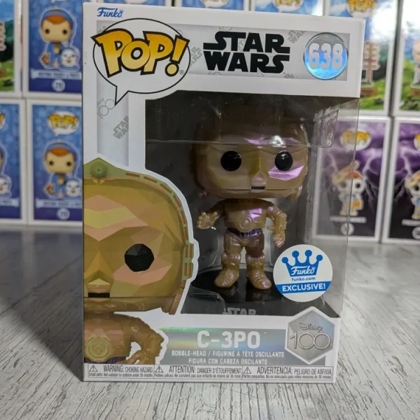 Funko pop Star Wars Disney 100 #638 - C-3PO (Facet)